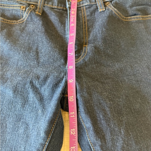 J. Crew Straight Leg Flex Jeans Dark Wash 31 / 30 - Picture 6 of 8